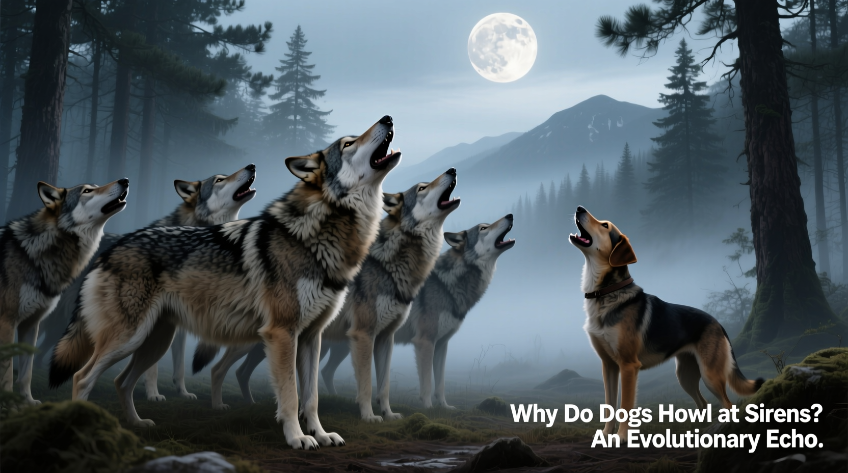 why does my dog howl at sirens the evolutionary reason behind the noise