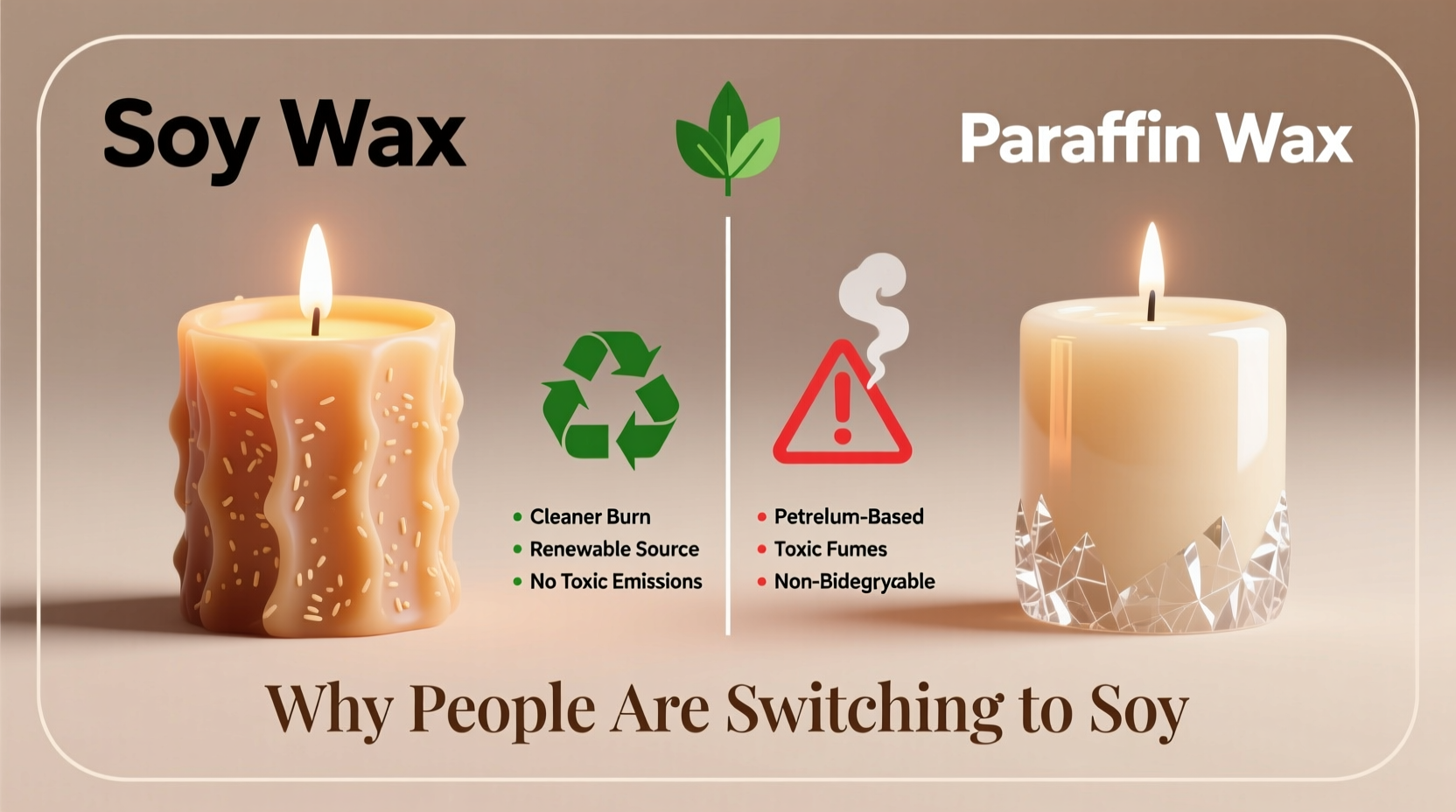 soy wax vs paraffin candles why are people switching to soy