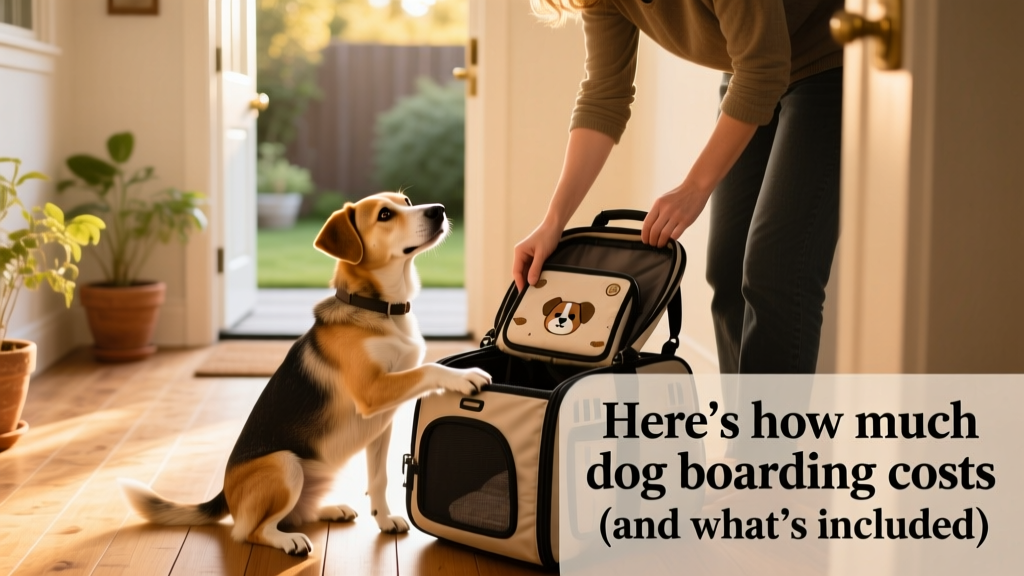 Going Away? Here’s How Much Dog Boarding Costs (and What’s Included)