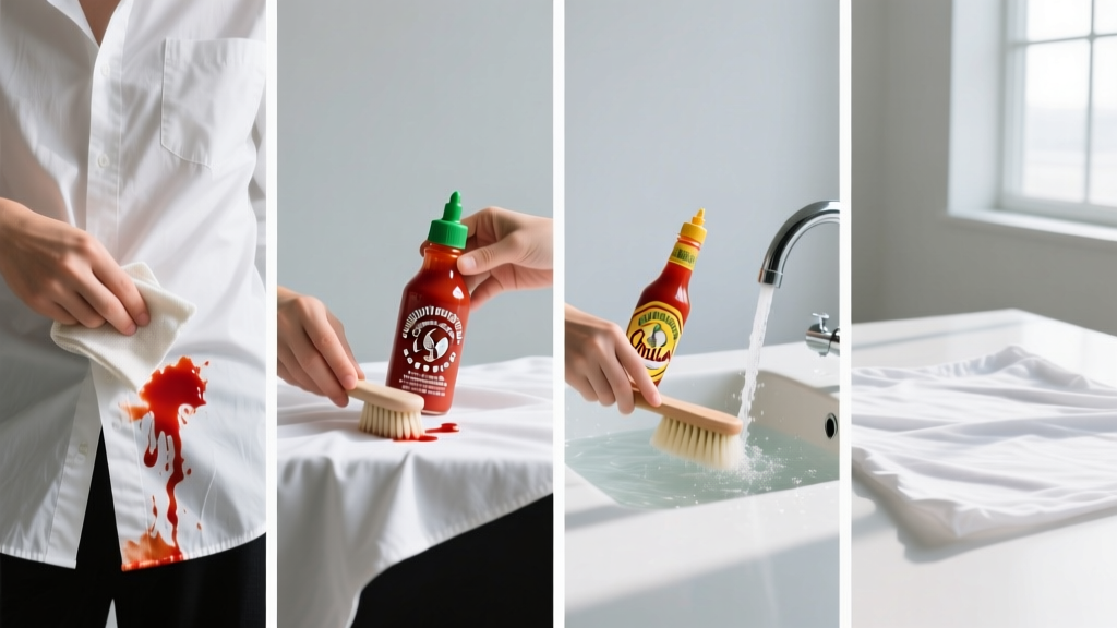 Tested: How to Get Hot Sauce Out of Polyester Clothes