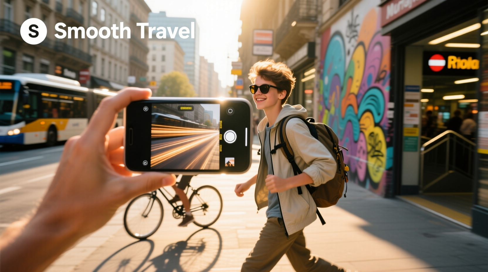 use your phones camera for smooth traveling extra rent