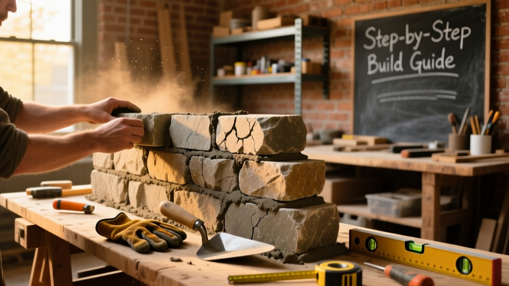 DIY Retaining Wall: Build a 3-Foot Stone Block Wall