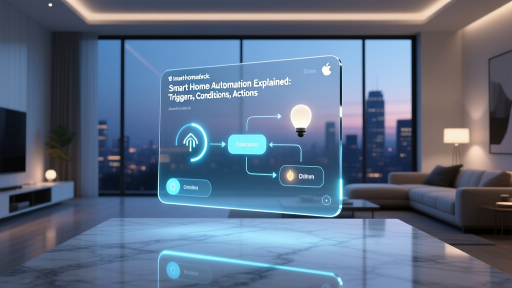 Smart Home Automation Explained: Triggers, Conditions, Actions