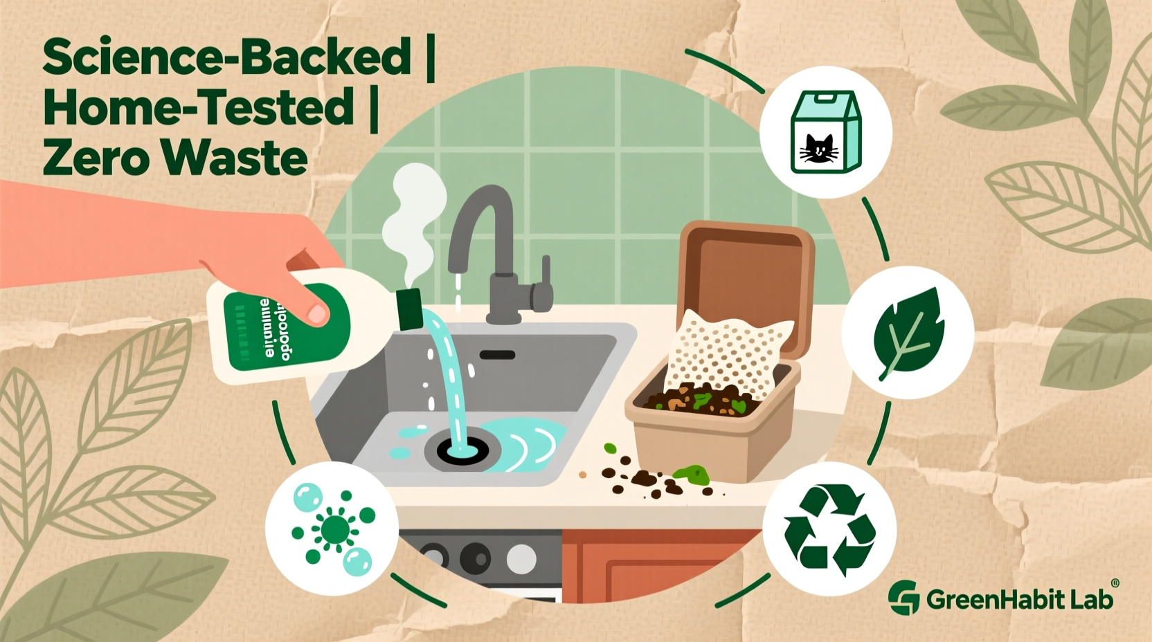 compostable cat litter liners flushable or pipe hazard