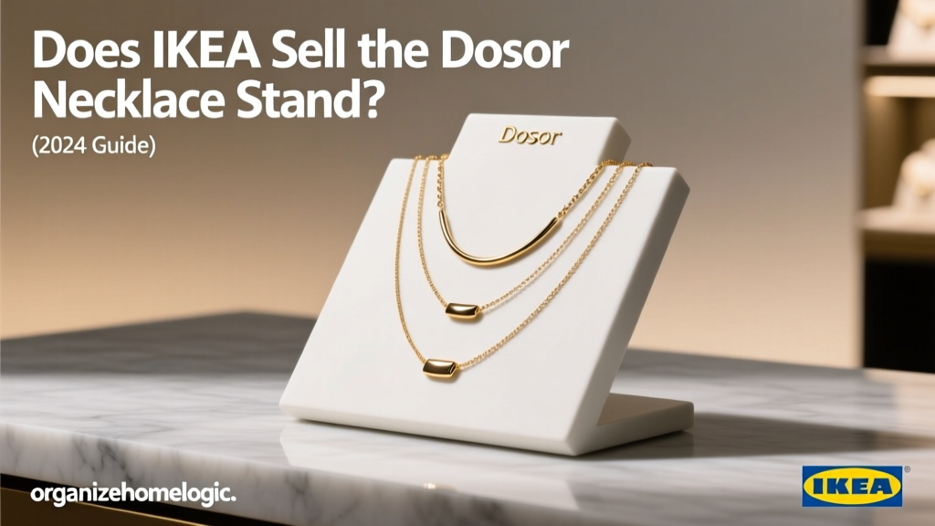 Does IKEA Sell the Dosor Necklace Stand? (2024 Guide)