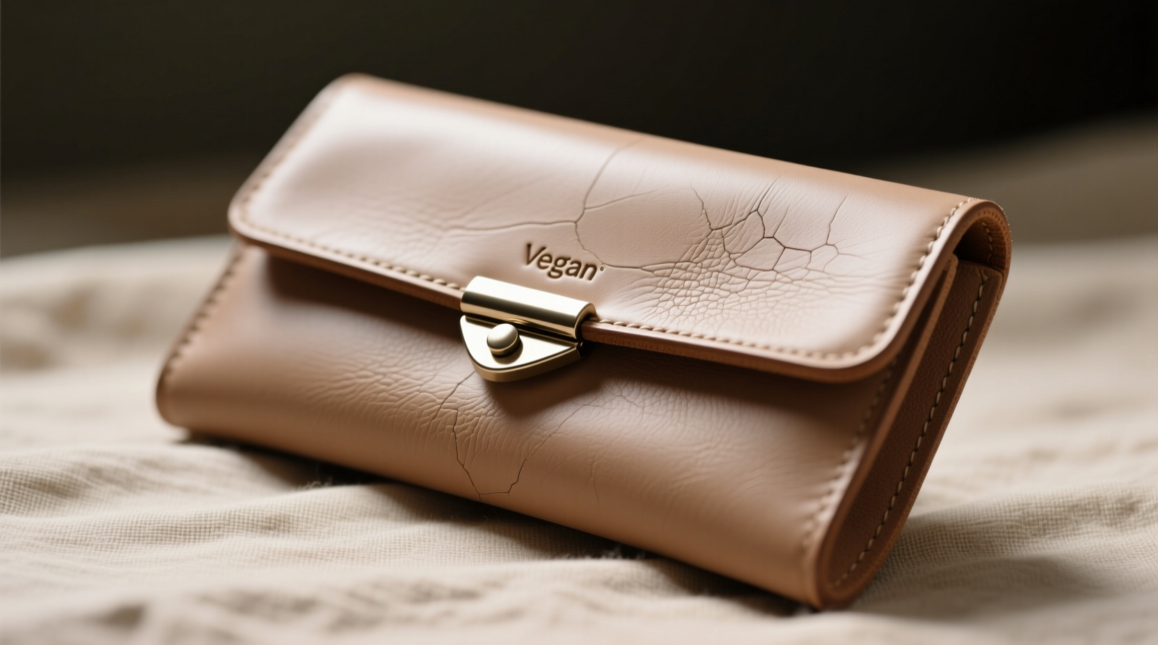 how to wash a vegan leather clutch safely