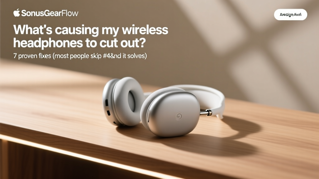 Why Wireless Headphones Cut Out—Real Causes & Fixes