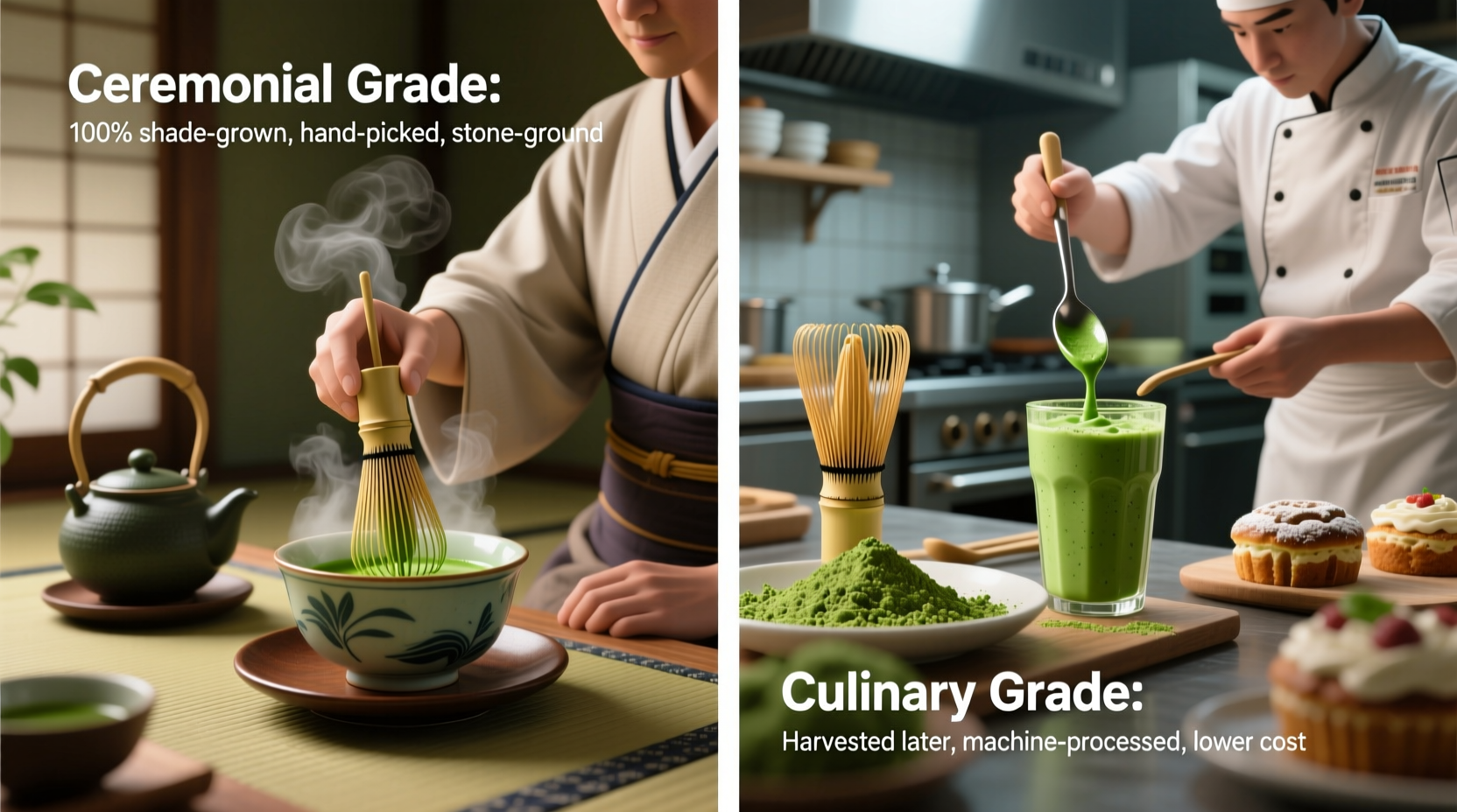why is matcha so expensive differences between ceremonial and culinary grades