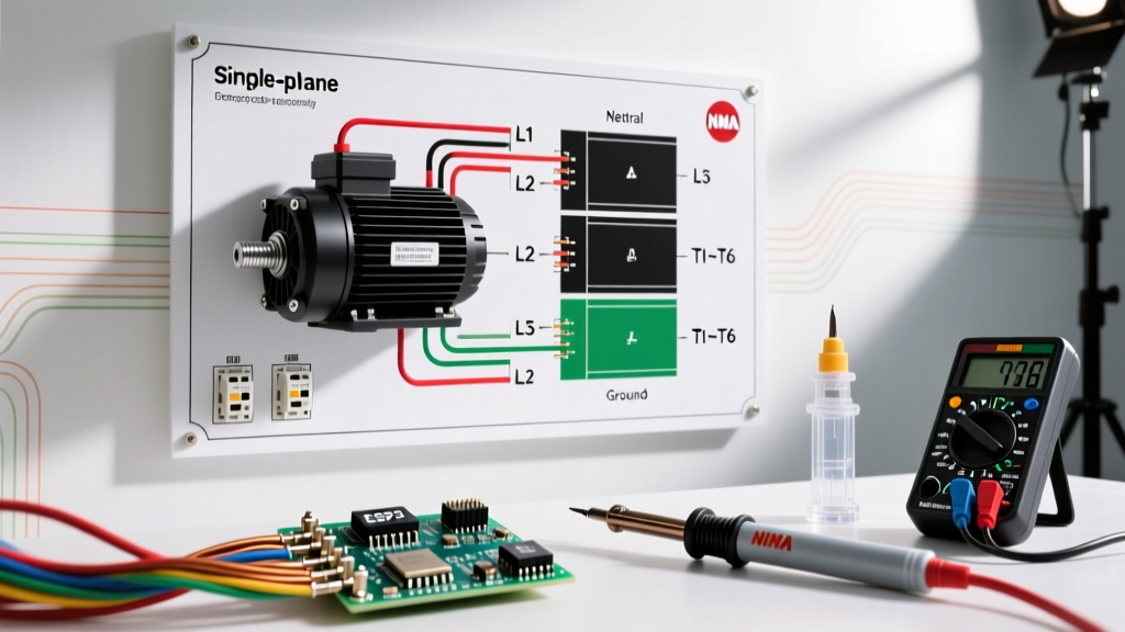 How to Read Wiring Electric Motor Diagrams: Single & Three-Phase Tutorial