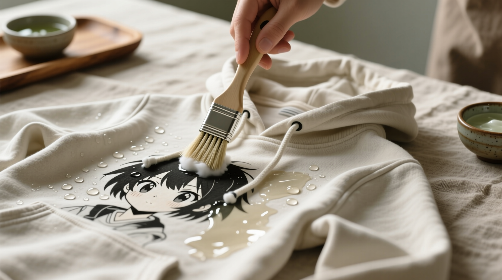 eco friendly ink transfer removal for cotton hoodies