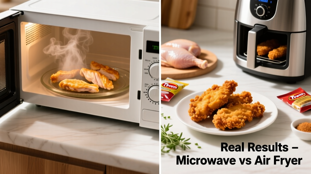 Microwave vs Air Fry Tyson Chicken Tenders: Real Results