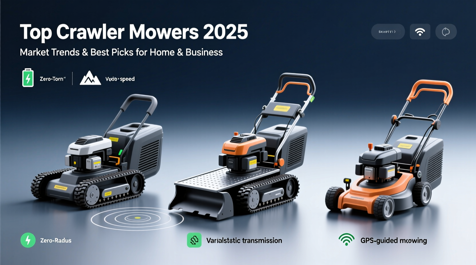 crawler mower top sellers