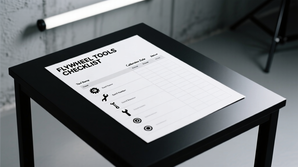Flywheel Tools Checklist: A Field-Tested, Precision-Oriented Maintenance Protocol