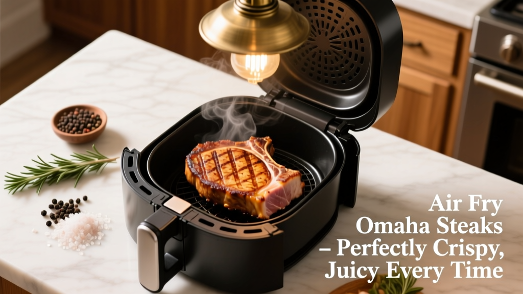 Air Fry Omaha Steaks Pork Chops Perfectly (Crispy & Juicy)