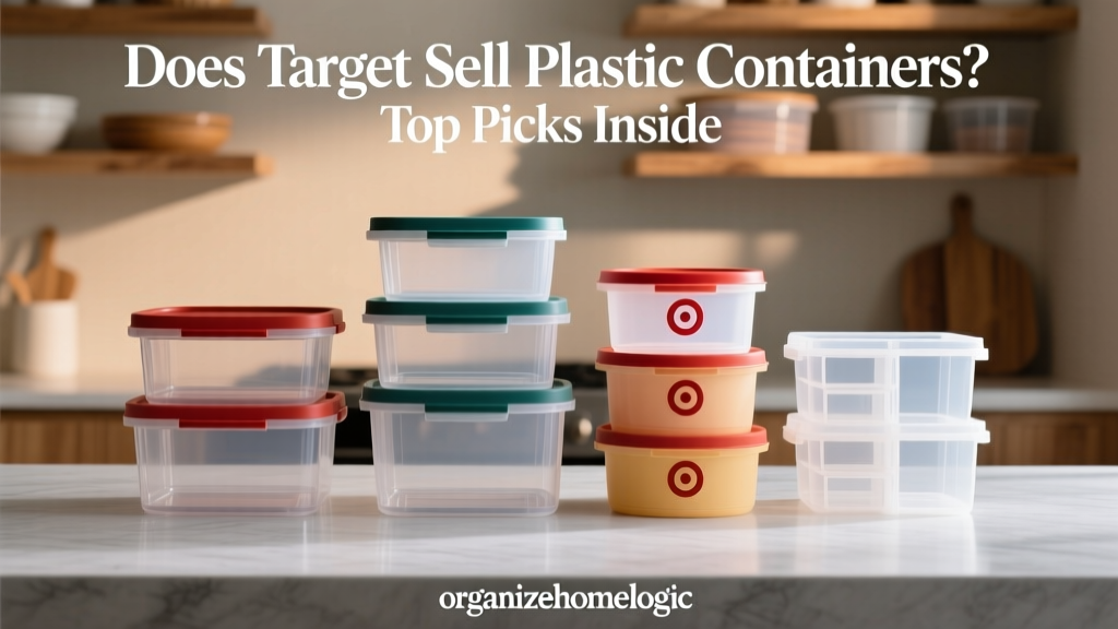 Does Target Sell Plastic Containers? Top Picks Inside