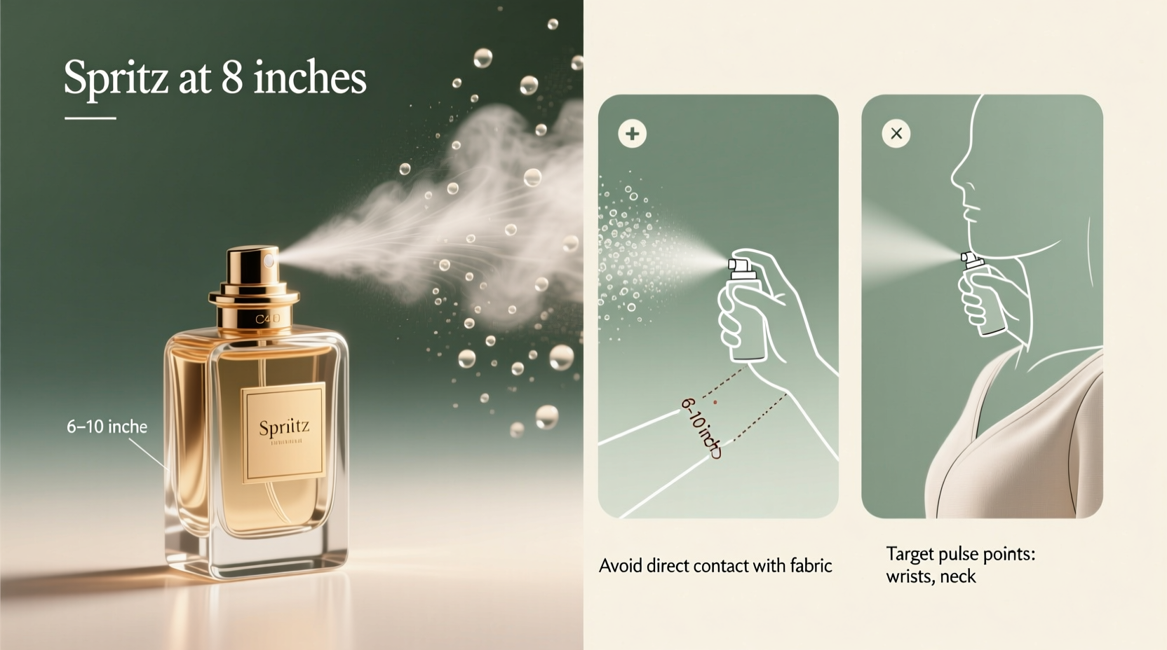 how to extend the life of your favorite perfume using spritz techniques