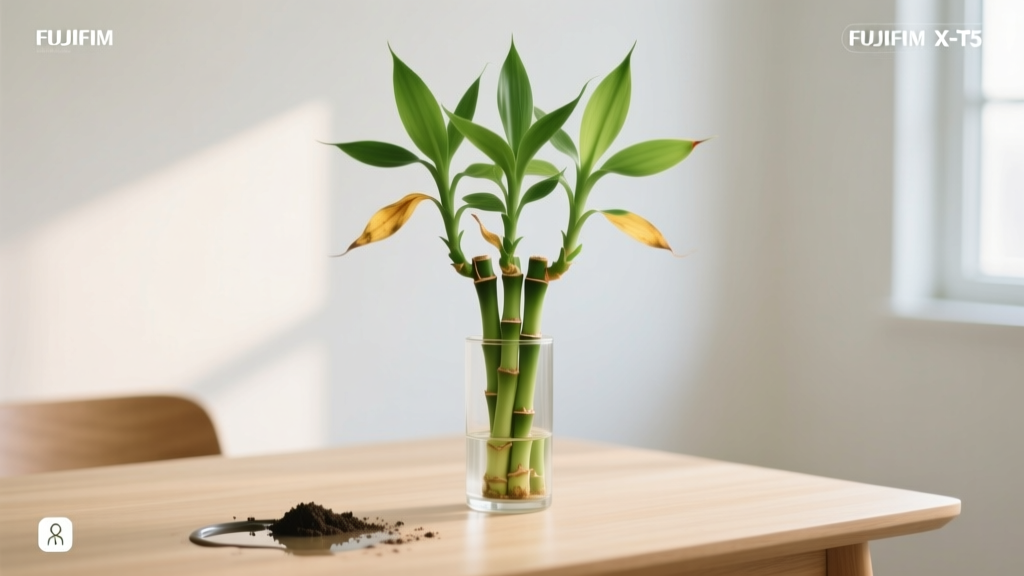 Lucky Bamboo Dropping Leaves? 3 Science-Backed Fixes