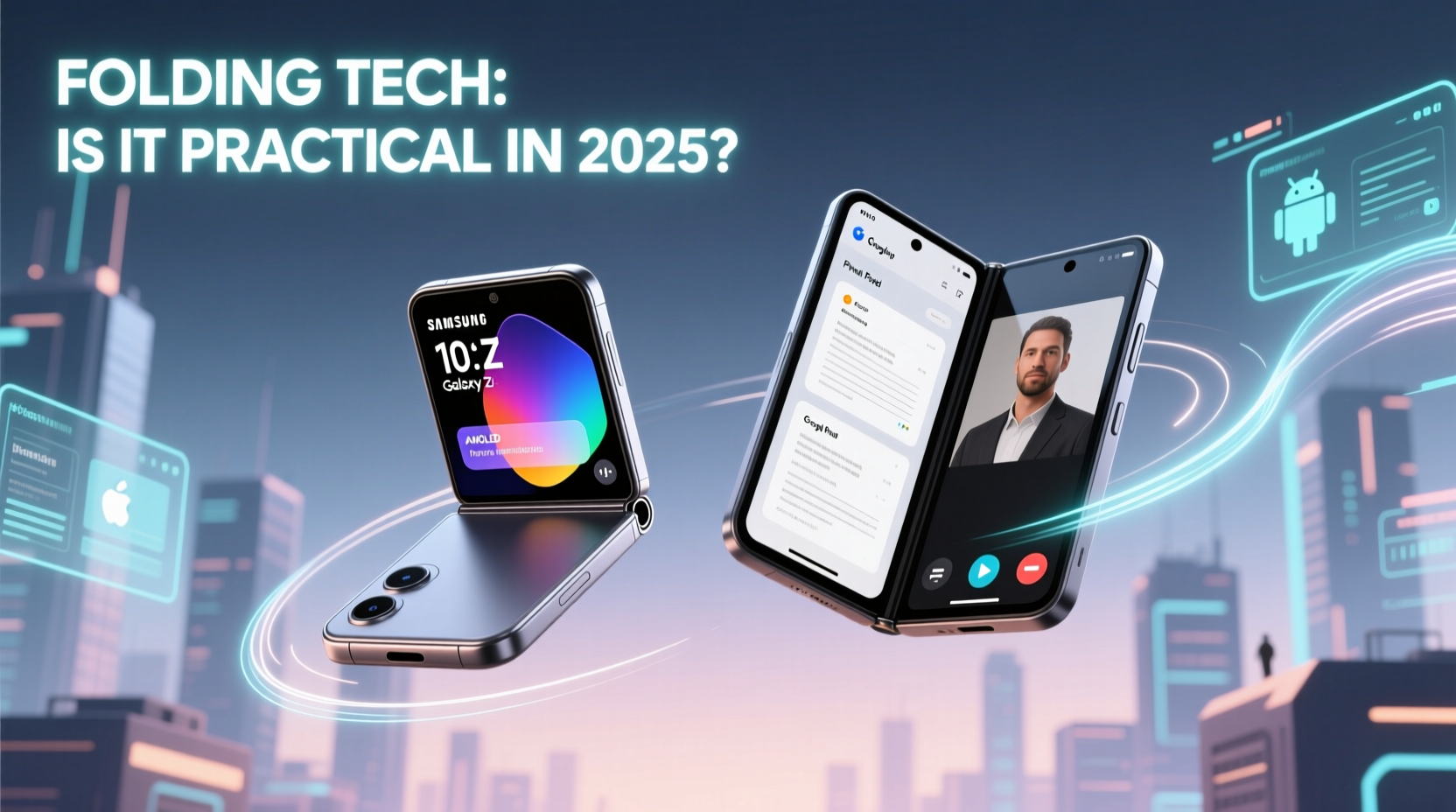 samsung galaxy z flip vs pixel fold is folding tech finally practical in 2025