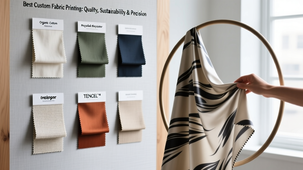 Best Custom Fabric Printing: Quality, Sustainability & Precision