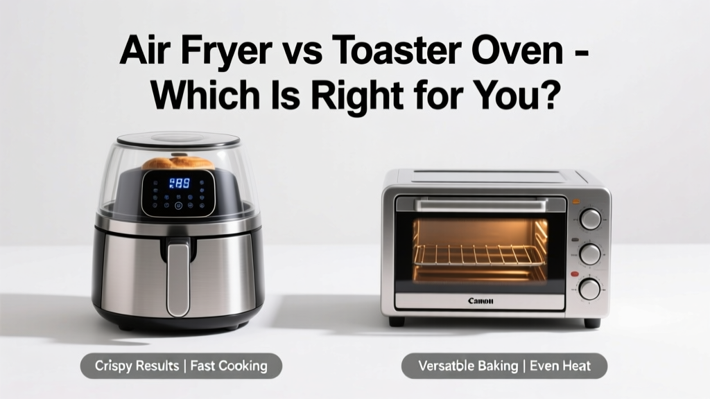 Air Fryer vs Toaster Oven: Which Is Right for You?