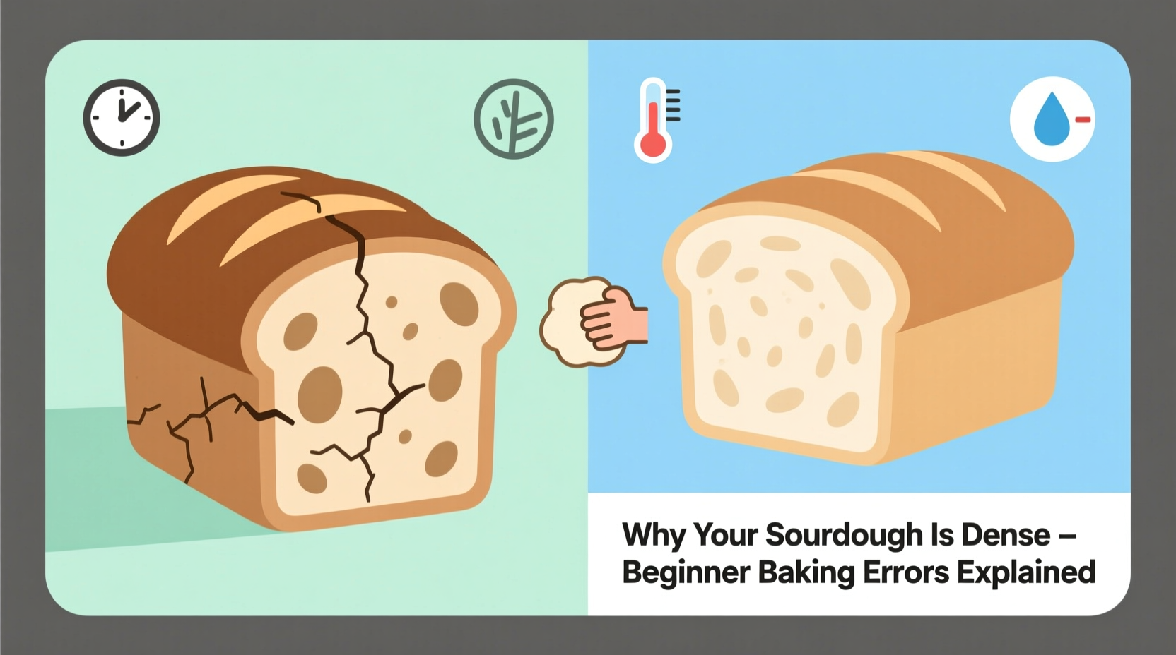 why is my sourdough bread dense beginner baking errors explained