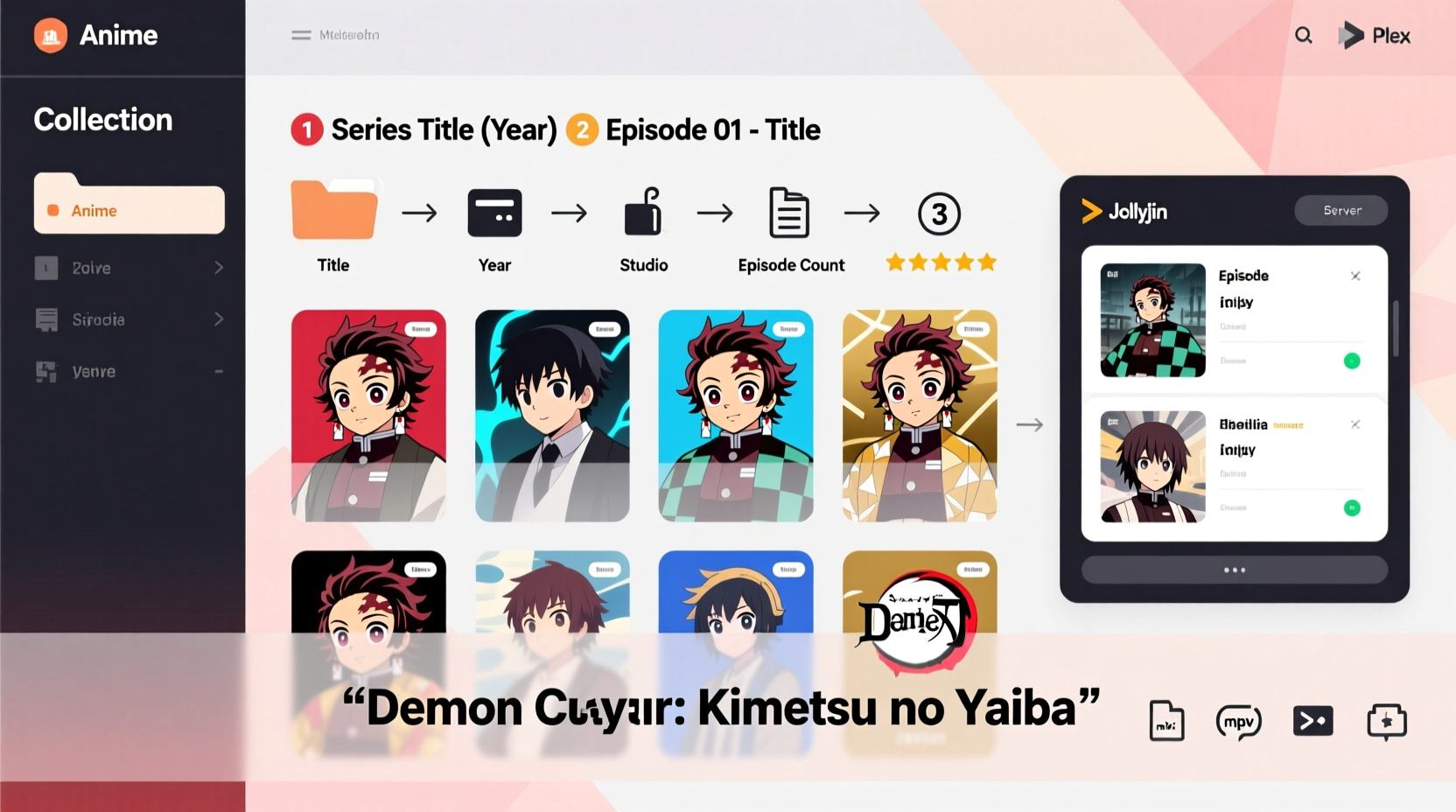 how to organize your digital anime collection with metadata and covers