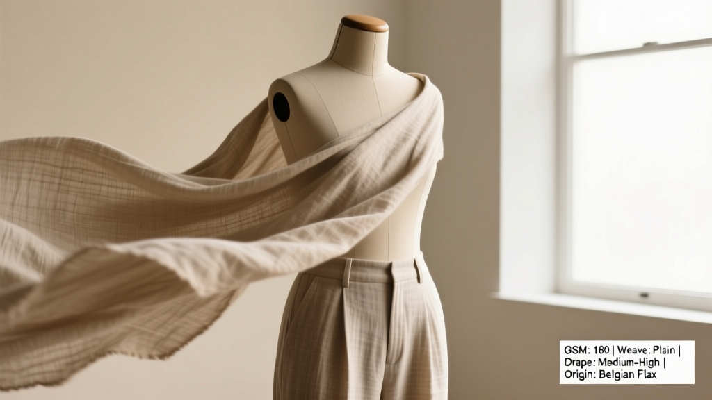 Linen Pant Material: The Truth Behind the Drape & Durability