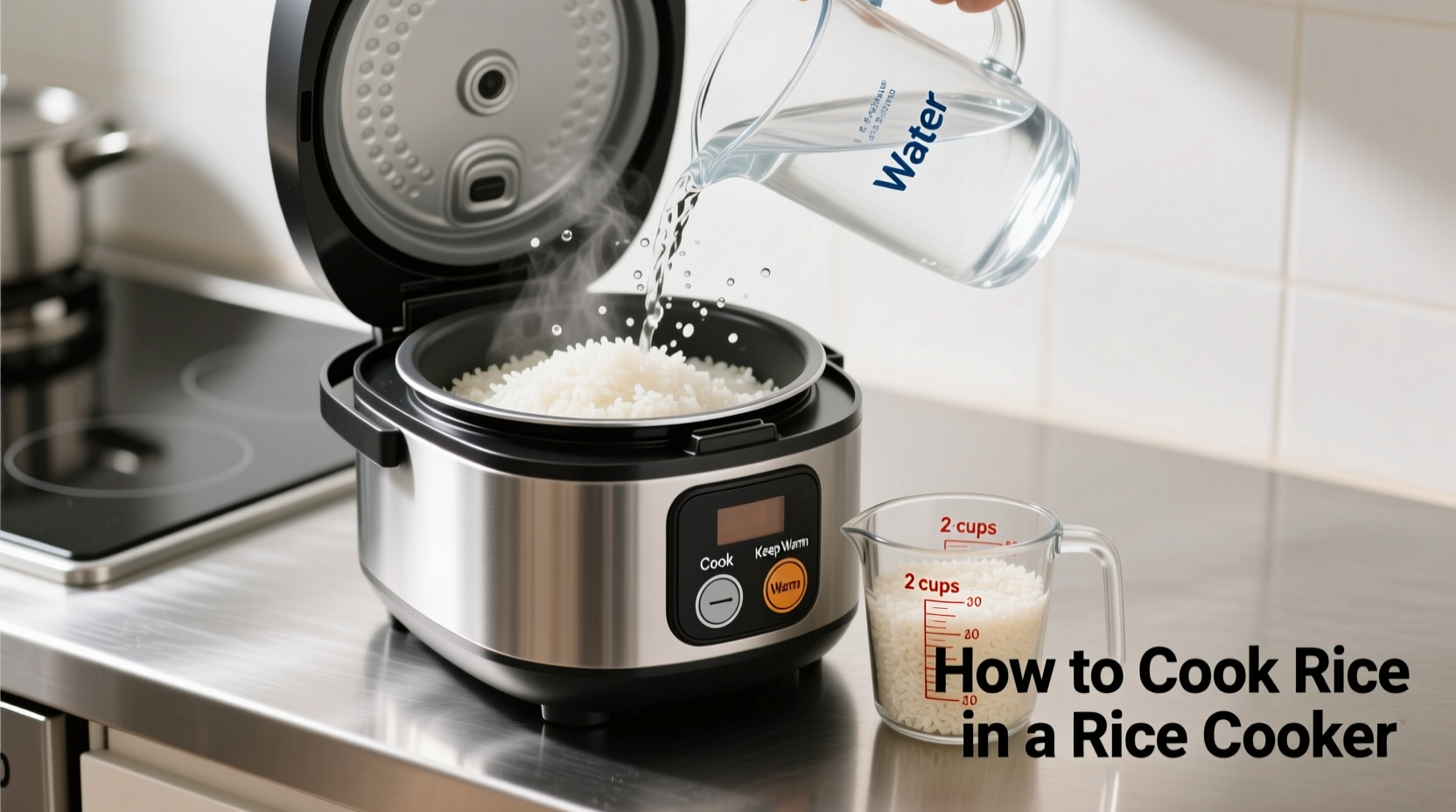 how to cook rice in a rice cooker