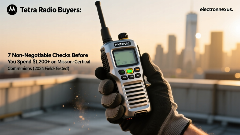 Motorola Tetra Radio Buyers: 7 Non-Negotiable Checks Before You Spend $1,200+ on Mission-Critical Comms (2024 Field-Tested)