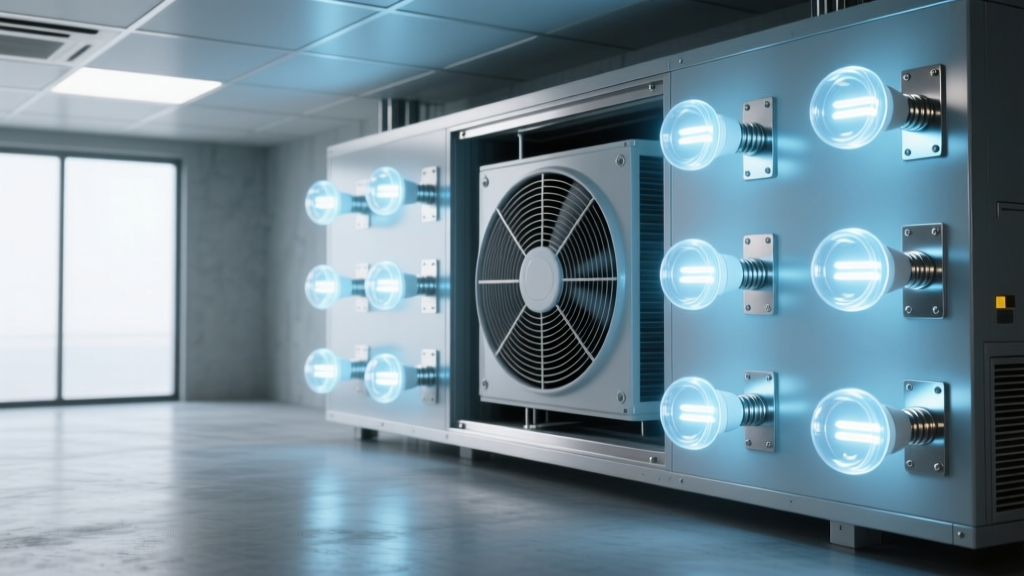 UV-C LEDs for HVAC Coil Disinfection