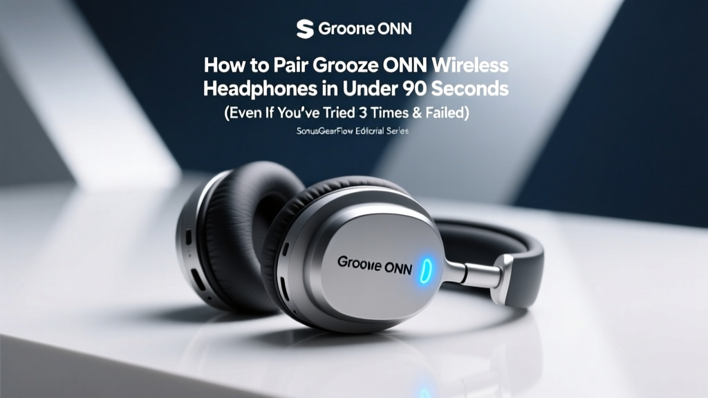 Groove ONN Headphones Pairing Guide (2026)