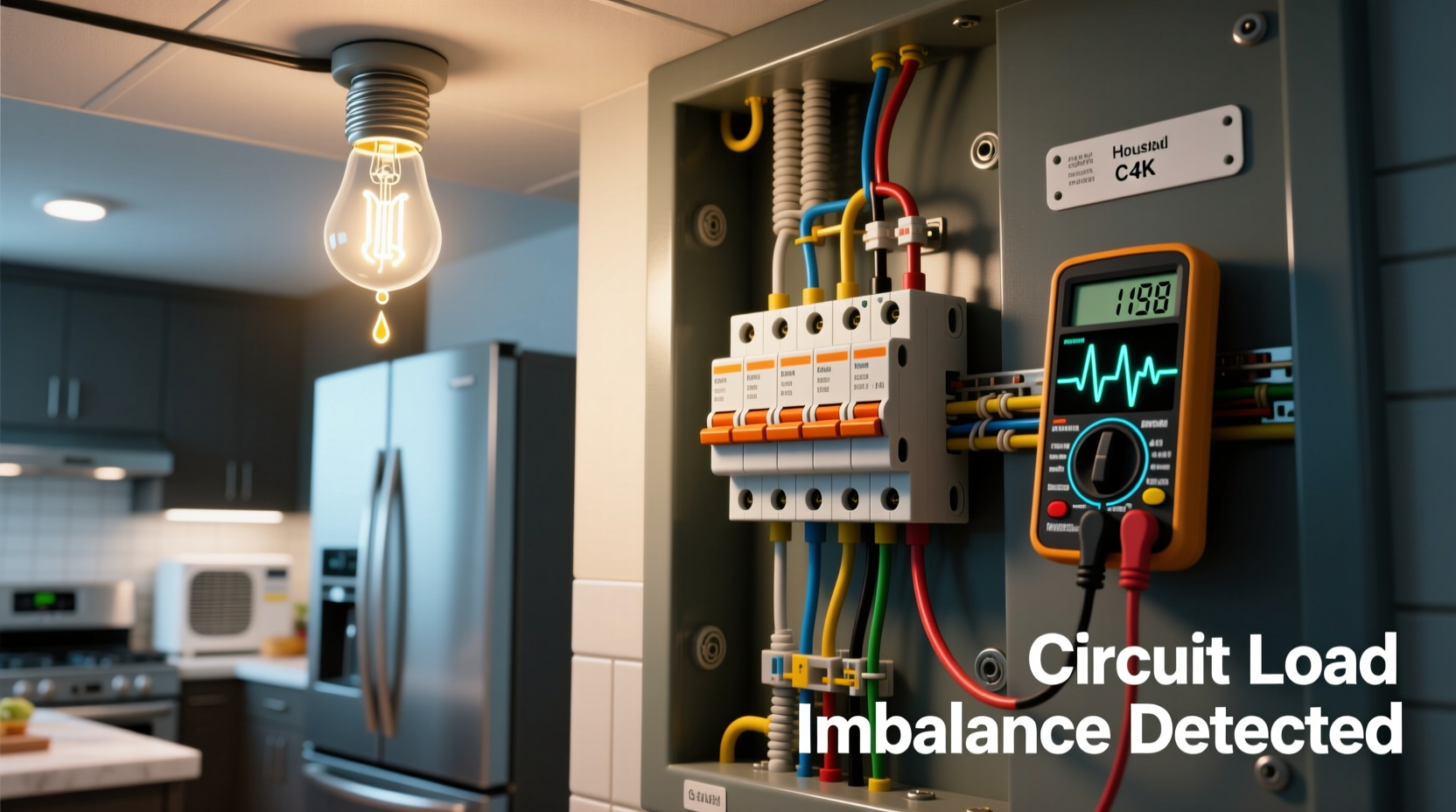 why do some lights flicker only when other appliances turn on identifying circuit load issues