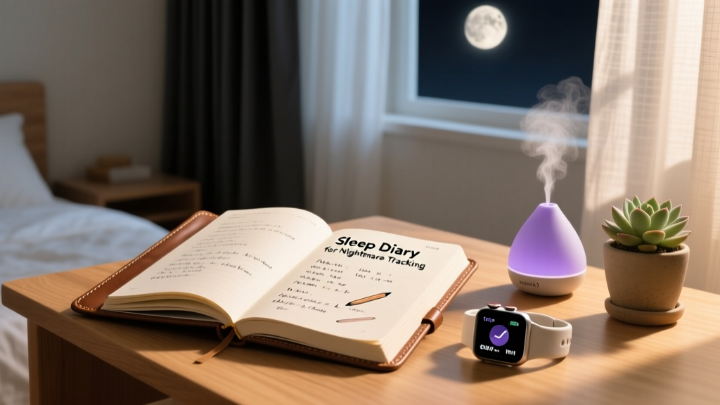 Sleep Diary for Nightmare Tracking: Nightmare Relief Guide