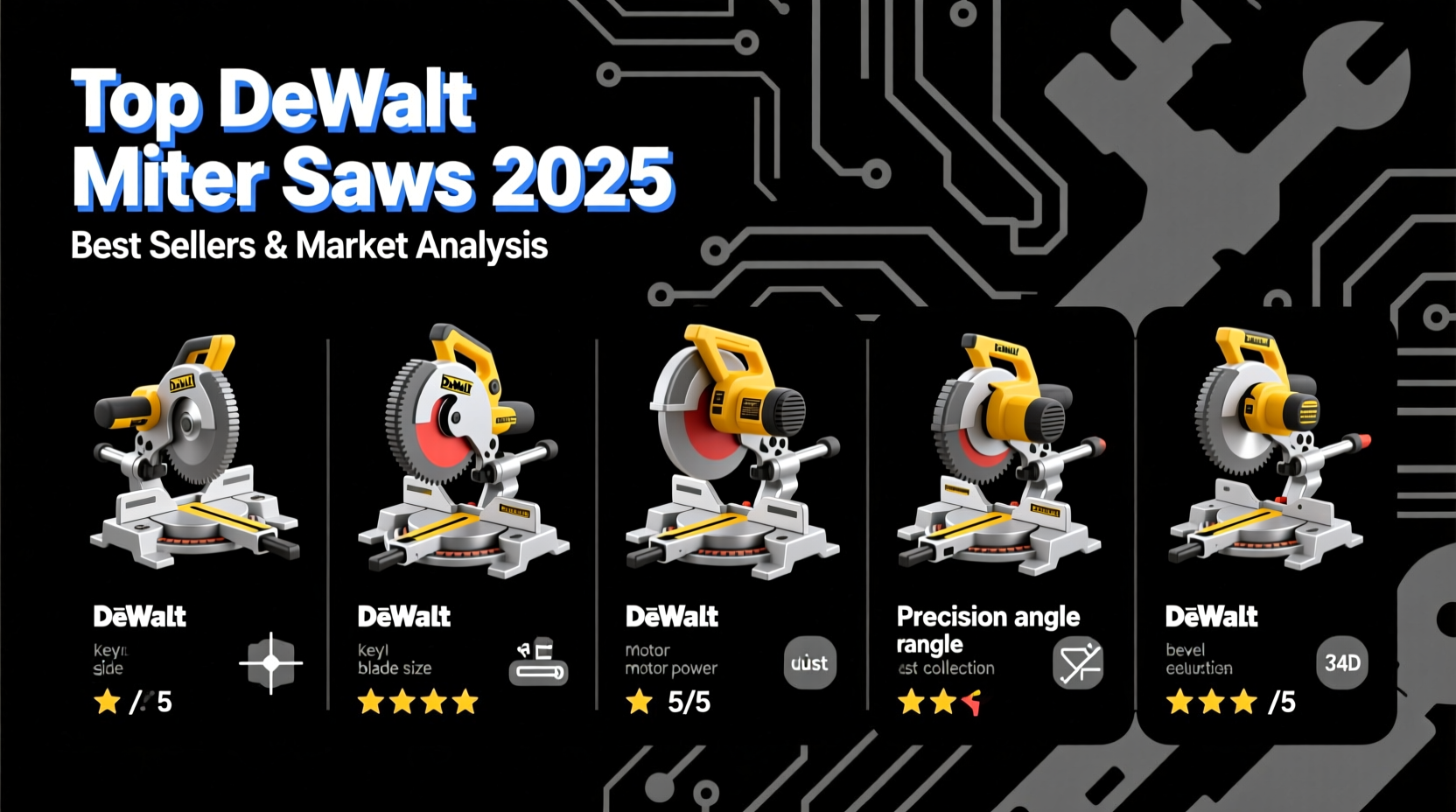 dewalt miter saw best sellers