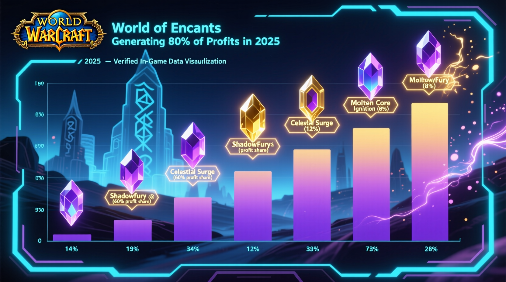 Top 7 WoW Enchants Generating 80% Profits in 2025 (Verified Data)