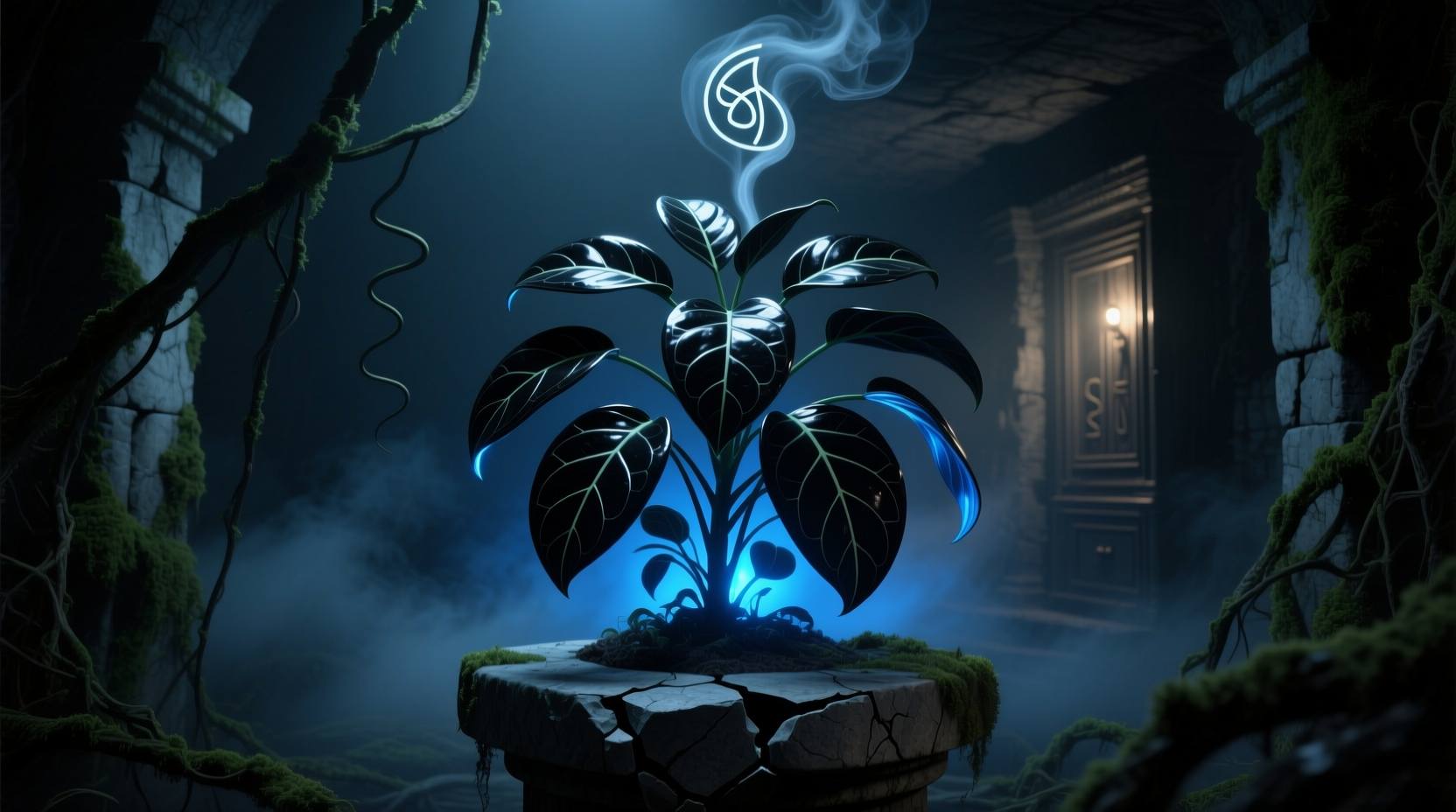dark mystery pilea