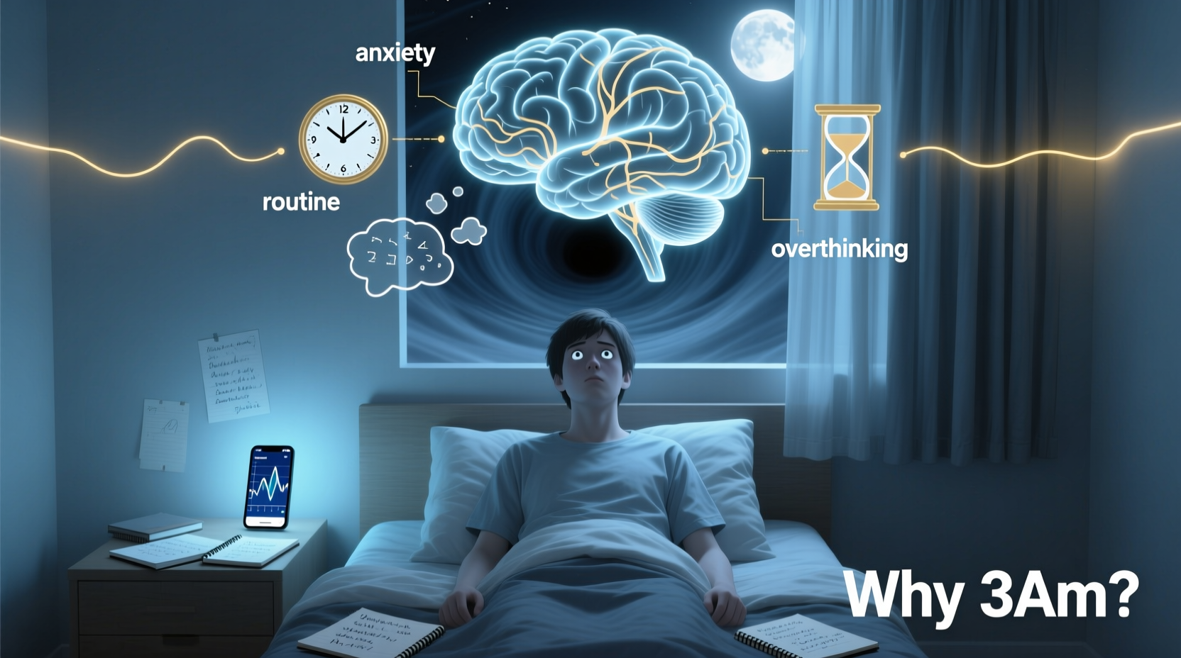 why do i wake up at 3am every night exploring stress sleep cycles and habits