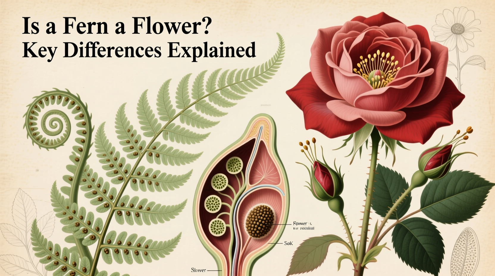 Are Ferns Flowers? 5 Key Differences | TheHomeSprouts