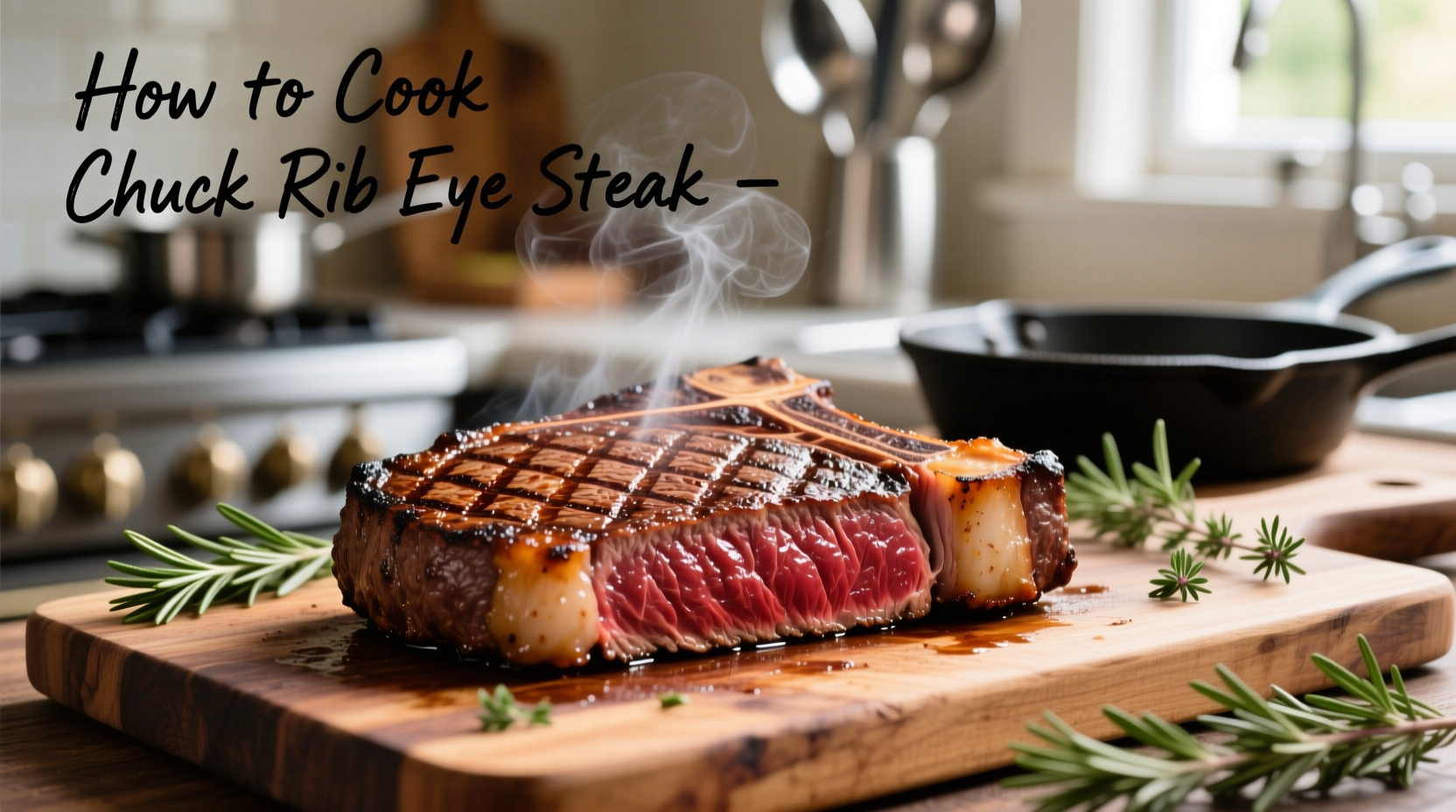 how to cook chuck rib eye steak