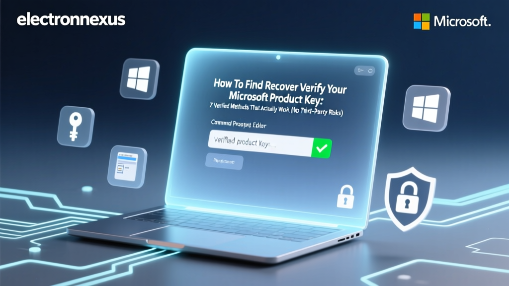 How To Find Recover Verify Your Microsoft Product Key: 7 Verified Methods That Actually Work (No Third-Party Risks)