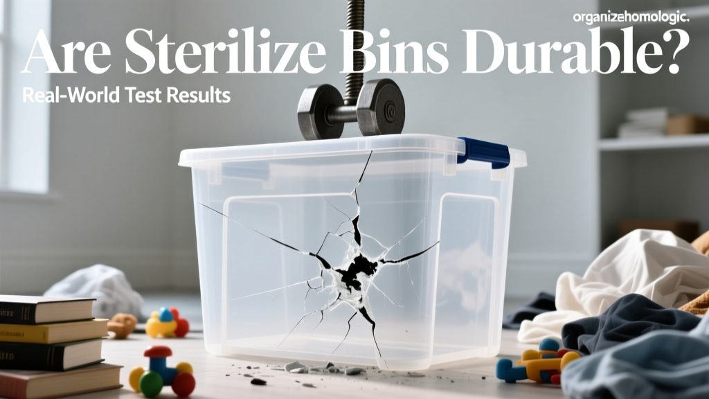 Are Sterilite Bins Durable? Real-World Test Results