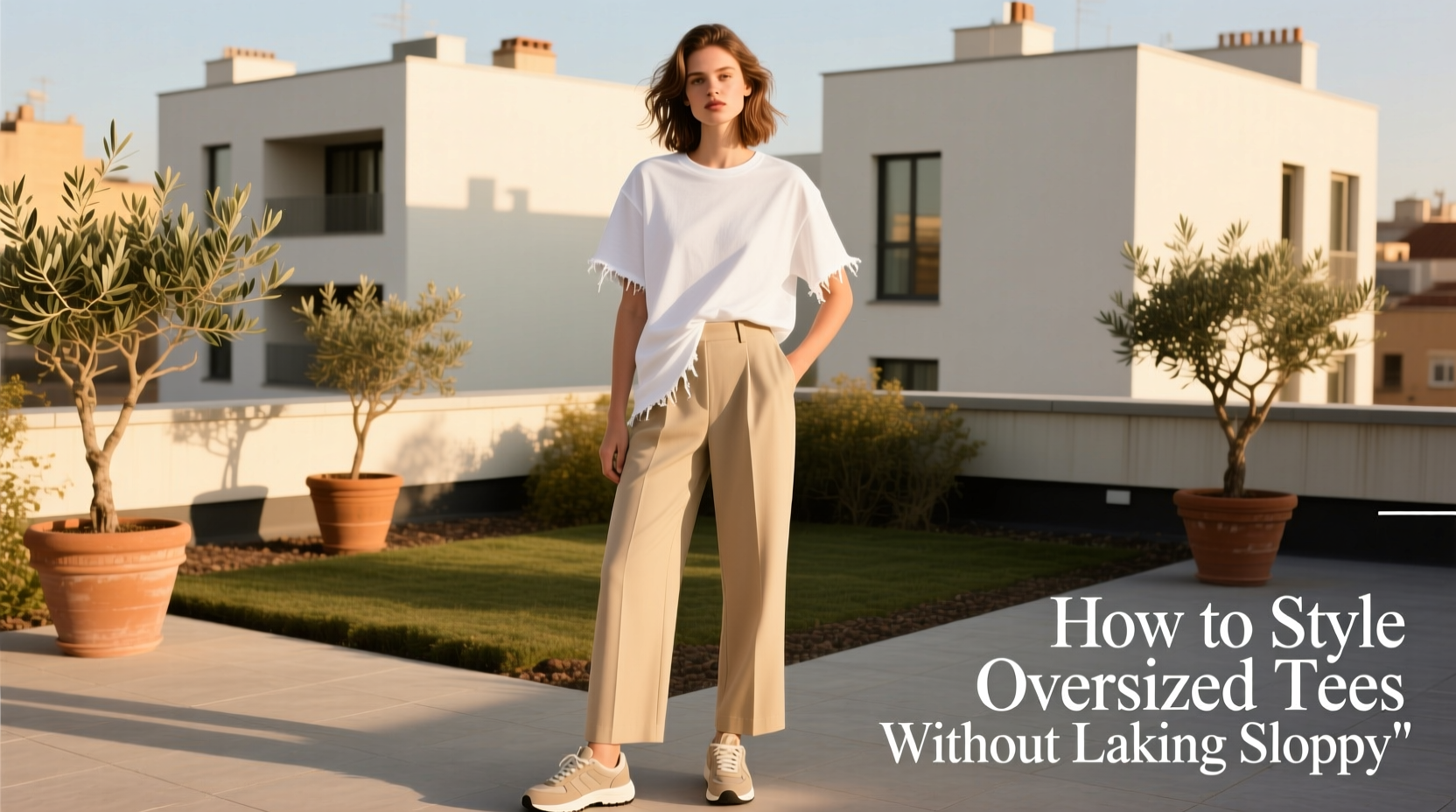 how to style oversized t shirts without looking sloppy fashion tips for beginners