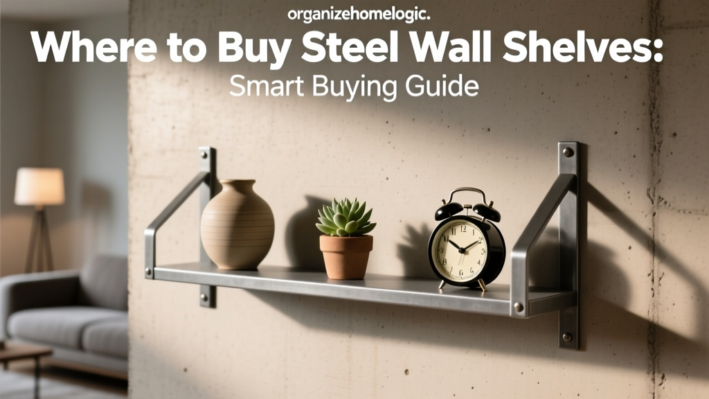 Where to Buy Steel Wall Shelves: Smart Buying Guide