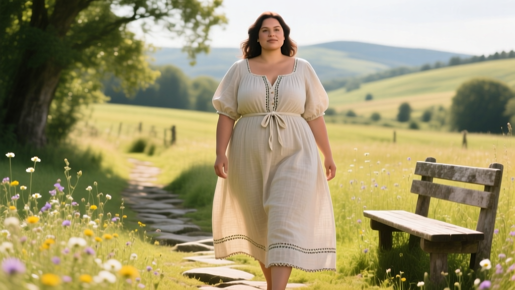 Cottagecore for Plus Size: Style Science & Real Fit