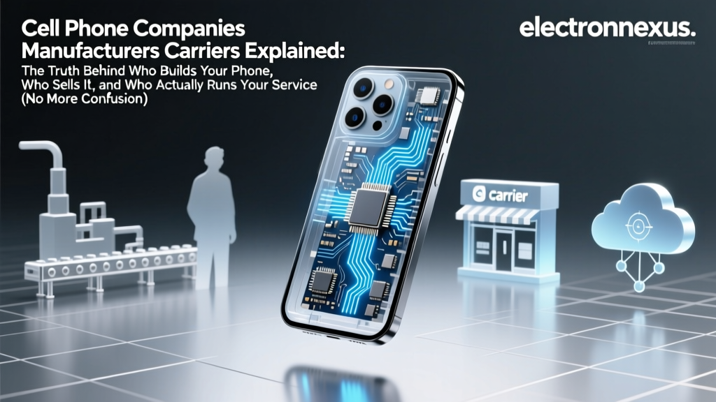 Cell Phone Companies Manufacturers Carriers Explained: The Truth Behind Who Builds Your Phone, Who Sells It, and Who Actually Runs Your Service (No More Confusion)