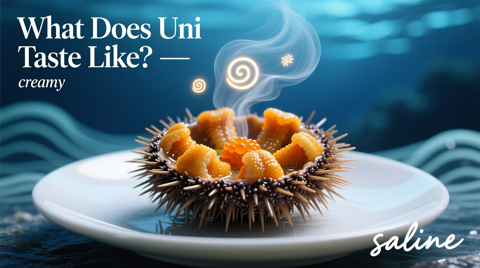 what does uni taste like