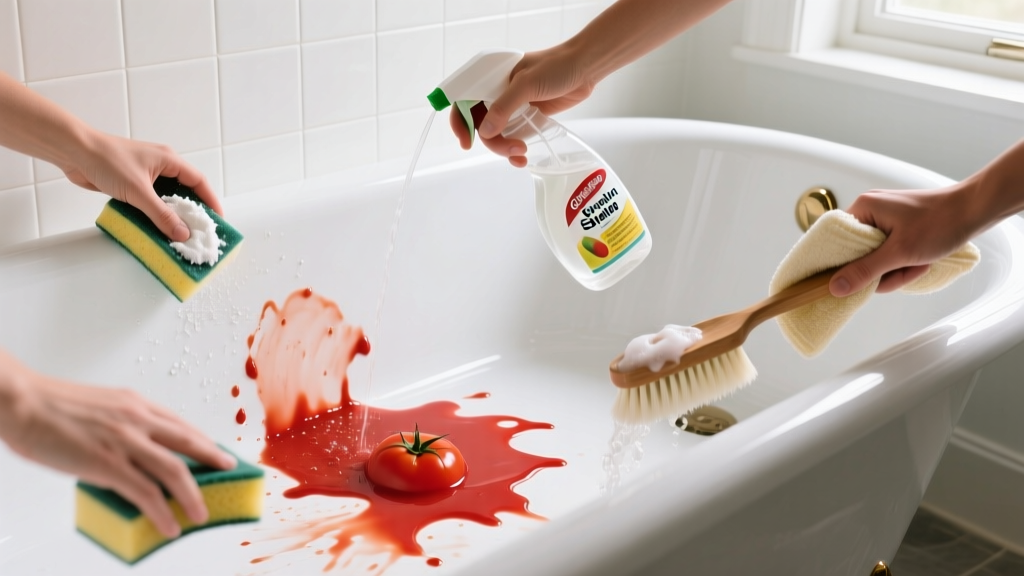 Tested: How to Get Tomato Sauce Out of Bathtub Fast