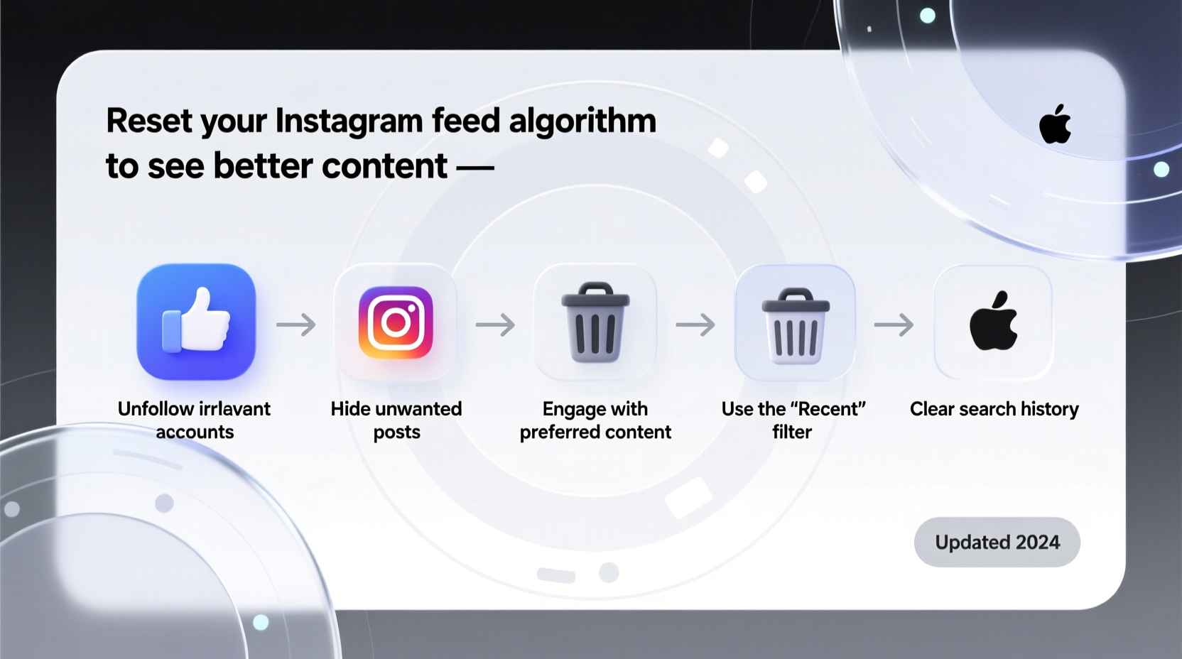 how to reset your instagram feed algorithm to see better content