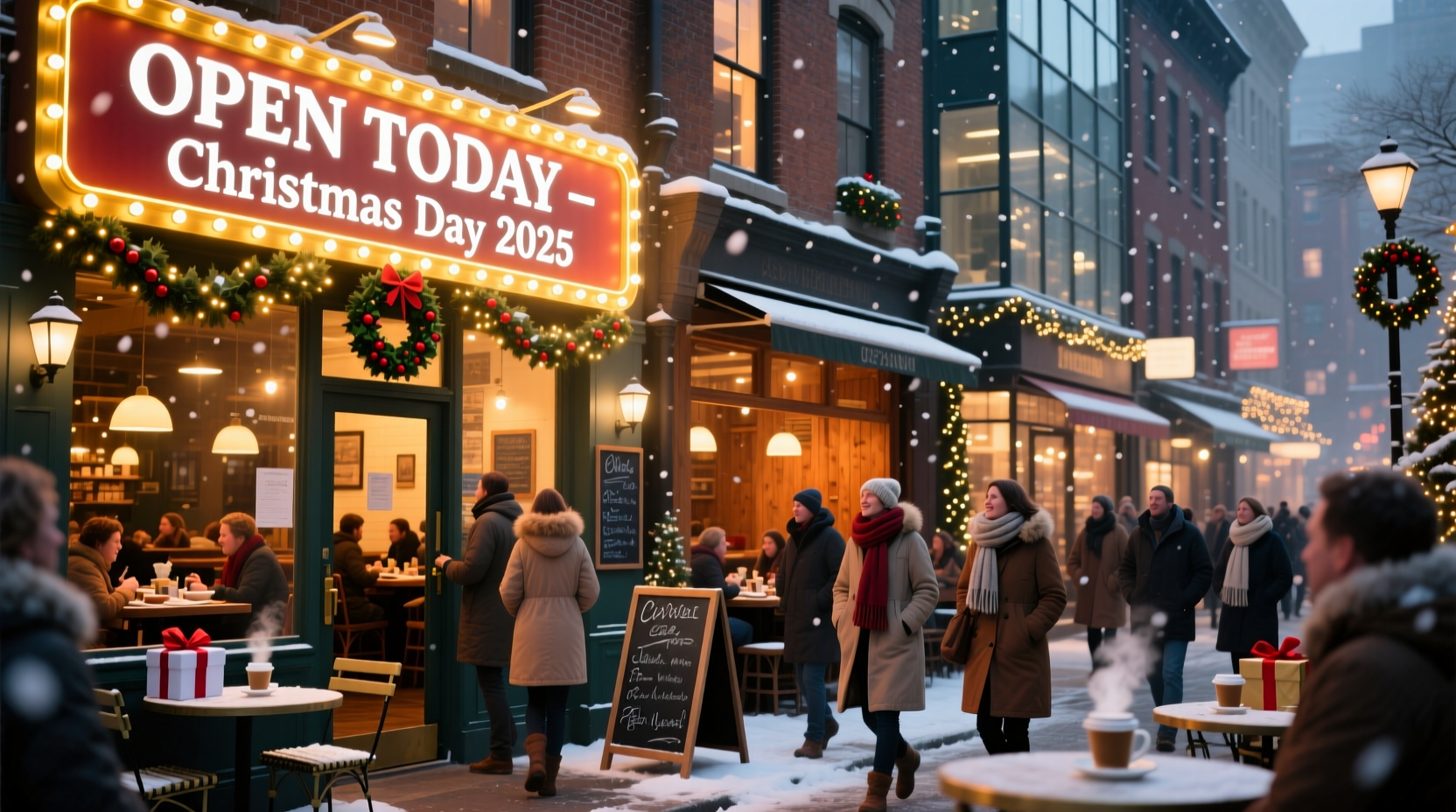 what restaurants are open christmas day