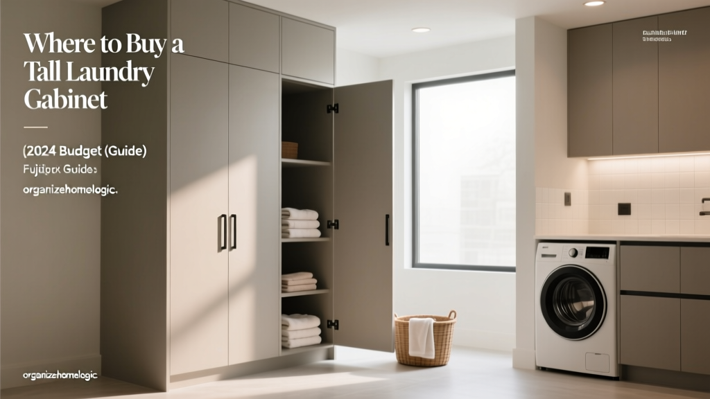 Where to Buy a Tall Laundry Cabinet (2024 Budget Guide)
